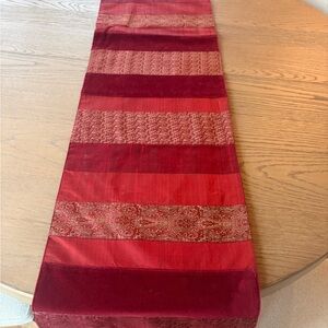 Crate&Barrel Kingsbury Ruby Red Runner